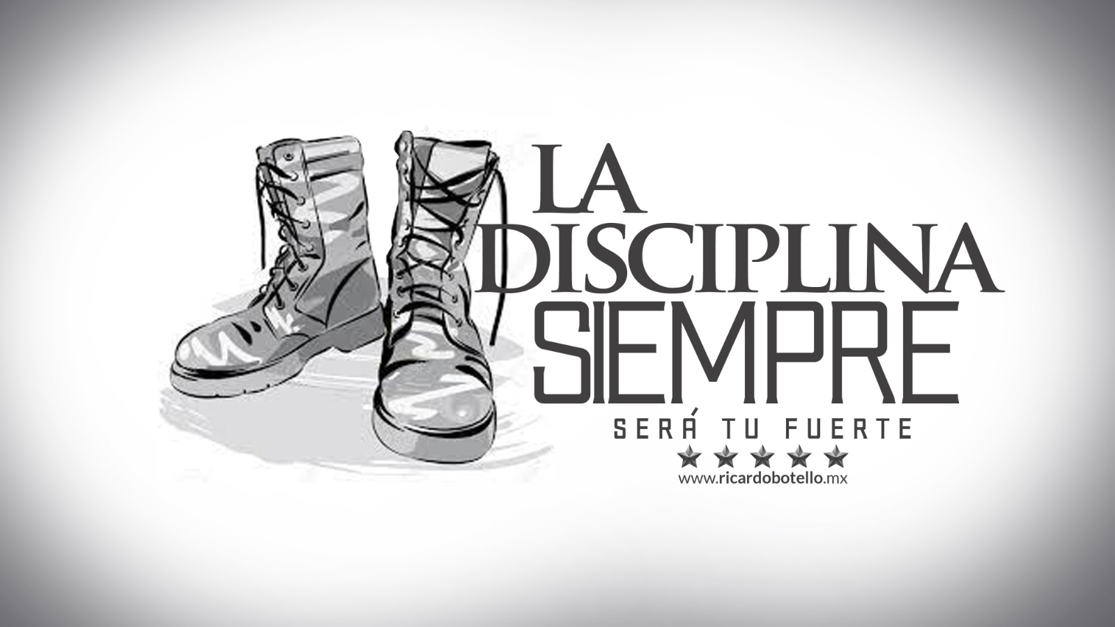 La disciplina siempre será tu fuerte